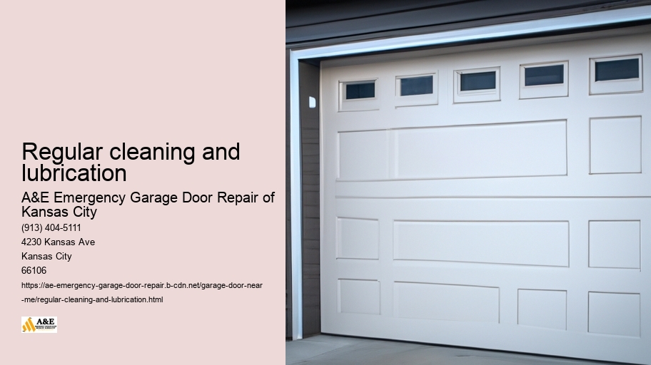 Regular cleaning and lubrication