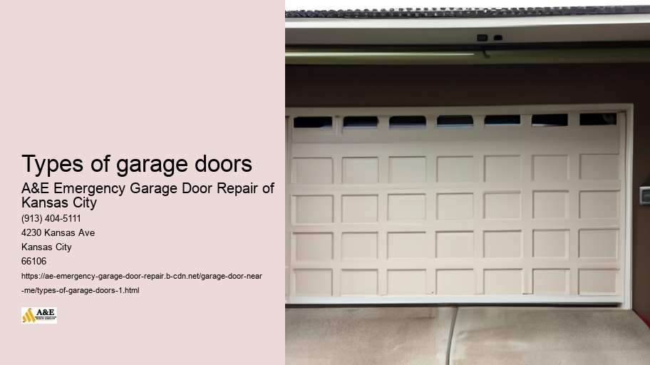 Types of garage doors