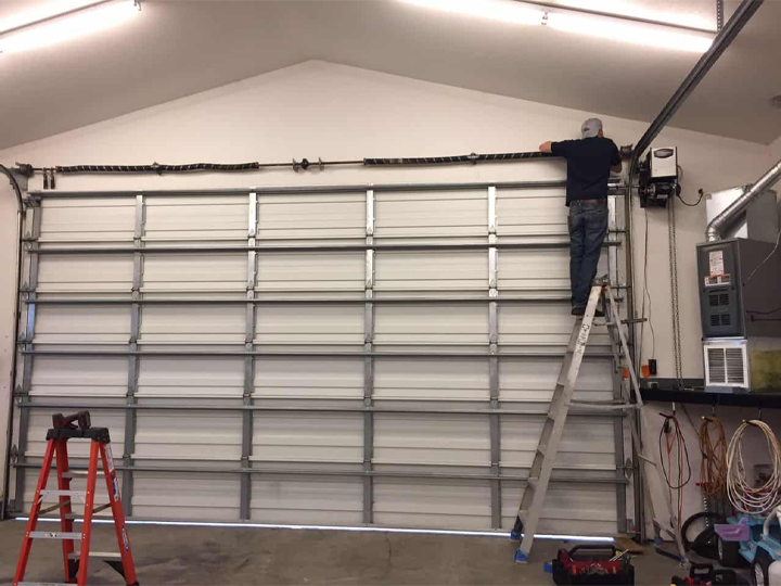 Material options for Upandover garage doors